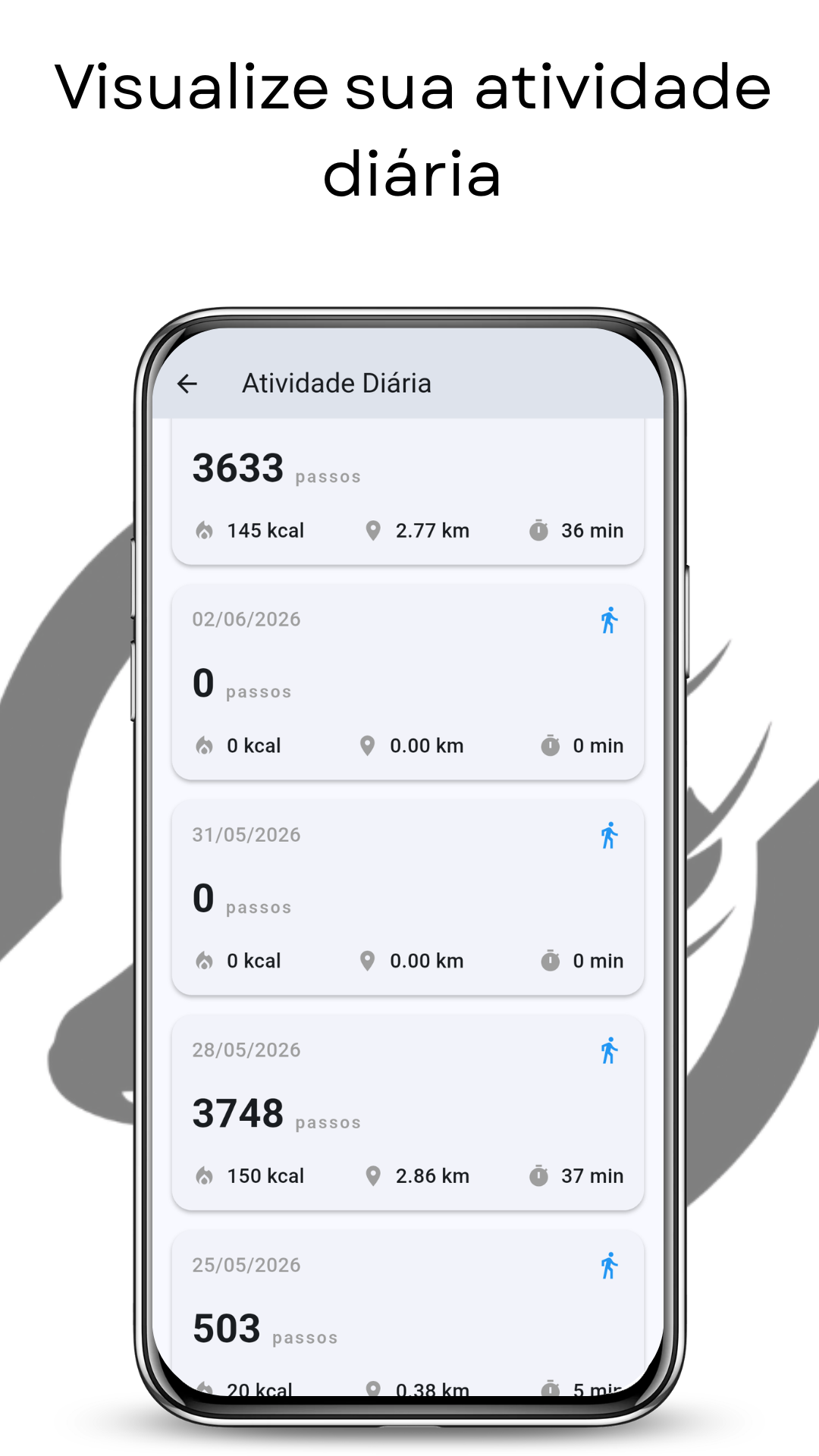 Histórico de Corrida